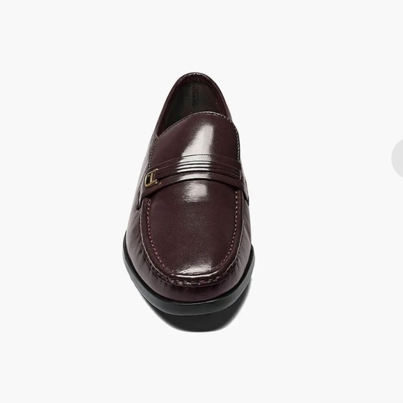 Florsheim‎ Riva Moccasin Loafers Mens 6 1/2 D Leather Round Toe Slip On 17088 - Picture 3 of 7